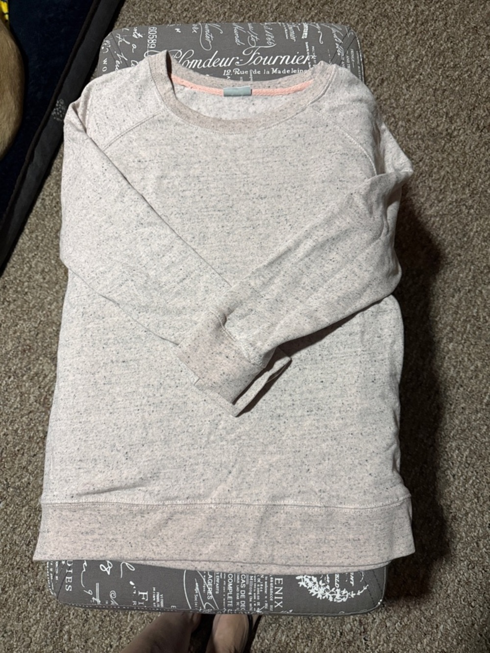 Ladies crewneck sweatshirt